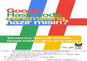 (GAÜ) Google Hash Code Challenge etkinliği heyecanı